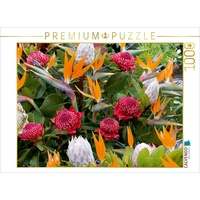 Calvendo Paradiesvogelblumen - Zuckerbüsche (Protea) Puzzle
