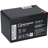 Q-Batteries Akku kompatibel 12LCP-12 12V - 13Ah für Golf