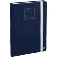 Quo Vadis Life Journal 21 Dots Ozeanblau: