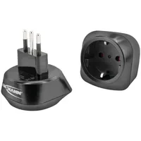 Ansmann 1250-0035 Reiseadapter EU to IT