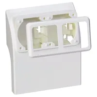 KÜNDAHL-WEITZEL 75581 Elektro-Sockelleistensystem Steckdosencontainer Weiß 1St.