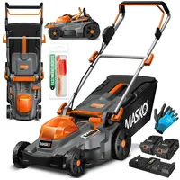 Masko ECO-X10 inkl. 2 x 4,0 Ah + Schnittbreite