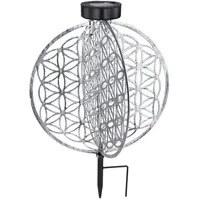 ETC Shop Solar Kugel Antik Gartenlampe Solar orientalisch Solarleuchte