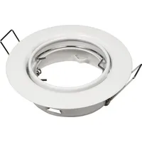 McShine Einbaurahmen McShine ER-87 weiß, Ø87mm, schwenkbar