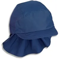 Sterntaler Sterntale Schirmmütze mit Nackenschutz blau, 47 cm
