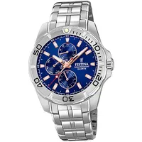 Festina Herren Uhr F20445/5 Armbanduhr silber D2UF20445/5 - Silber