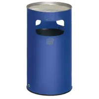 VAR Abfallsammler/Ascher H 75K enzianblau 69,2 l