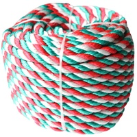 Trendline Seil 10 mm x 30 m grün-weiß-rot