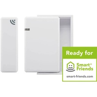 Schellenberg 21012 Smart Home Fenster- und Türkontakt mit praktischem
