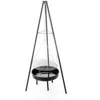 HC Garten & Freizeit Schwenkgrill Indiana schwarz