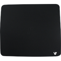 V7 MP01BLK2EP (S), Mausmatte, schwarz
