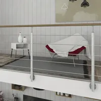 DOLLE Geländer-Set mit Eichehandlauf für seitliche Montage
