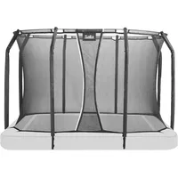 Salta Trampolin 305 x 214 cm inkl. Sicherheitsnetz Grau/Schwarz