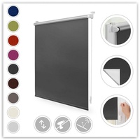 Lichtblick Thermo-Rollo Klemmfix 60 x 150 cm anthrazit
