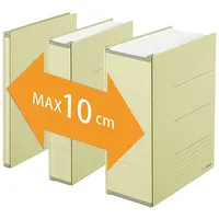 Plus Japan Zero Max Ordner A4, beige (FL-021SSW-BE)