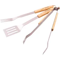 Barbecook Grillbesteck Set 3-teilig Edelstahl silber