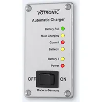 Votronic Fernbedienung S für Ladegeräte 12/24 Volt, silber