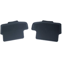 Audi 8W7061511D041 Gummi Fußmatten 2X hinten Gummimatten Allwettermatten schwarz,
