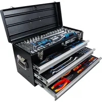 BGS Elektriker-Metall-Werkzeugkoffer 3 Schubladen mit 147 Werkzeugen