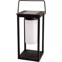 NÄVE LED-Solarlaterne 28 cm schwarz 3180922