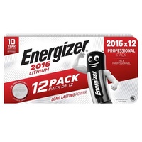 Energizer Knopfzelle CR 2016 12 Stück