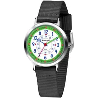 Atrium Jacques FAREL Kinder-Armbanduhr Analog Quarz Metall Textilband KOP