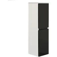 Jet-Line - Badschrank AIGER schwarz Badmöbel Hängeschrank Bad Schrank