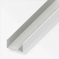 Alfer - Rechteck-U-Profil 11,5 x 19,5 x 1000 mm