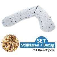 Theraline Stillkissen Das Original mit Dinkelspelz-Füllung inkl. Bezug 190