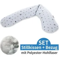 Theraline Stillkissen "Das Original" mit Polyester Hohlfaser Bezug 190