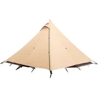 Spatz Wigwam 4 Tipizelt, 4-Personen, 290x280cm, braun