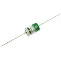 Saft Lithium-Batterie LS 14250-CNA, 1/2AA, mit Axialdraht, 3,6 V-,