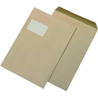 MAILmedia Mailmedia, Versandtaschen C4, mit Fenster, gummiert, 90 g/qm,