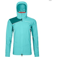 Ortovox Pala Hooded Jacket W Softshelljacke blau- XS