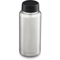 Klean Kanteen Wide Loop Cap Trinkflasche 1.2l brushed stainless