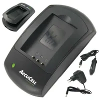 AccuCell Ladegerät passend für Akku Olympus Li-70B
