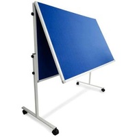 Office Marshal Moderationstafel Klappbar mit Rollen Blau 150 x