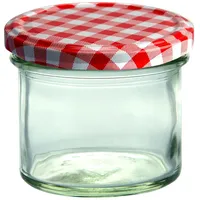 Mambocat 50er Set Sturzglas 125 ml Marmeladenglas Einmachglas Einweckglas