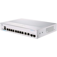 Cisco Business 350 Desktop Gigabit Managed Switch, 8x RJ-45,