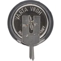 Varta V80H NiMH Akku aufladbare NiMH Knopfzelle, V80H Akku