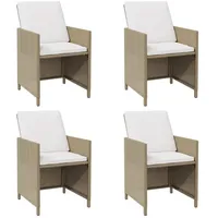 VidaXL Gartenstuhl 58,3 x 68,3 x 56,4 cm beige
