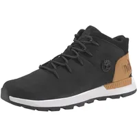 Timberland Sprint Trekker Mid Herren Black Nubuck/Wheat 41