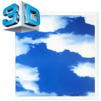 Aigostar 3D LED Panel 62x62 cm Aluminium
