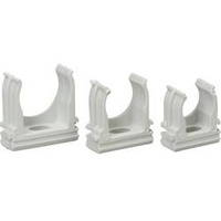 HEIDEMANN 13028 Klemmschelle EN25 Grau 10 St.