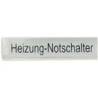 HHG Panasonic Beschriftungsset Heizung Notschalter 90591301-DE