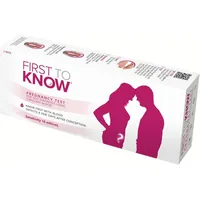 First to know® Schwangerschaftstest 2 Tests