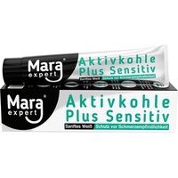 MARA EXPERT Aktivkohle Plus Sensitiv Zahnpasta - Sensitive Zahncreme