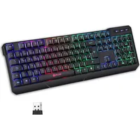 Klim Chroma Wireless Gaming Tastatur Kabellos QWERTZ DEUTSCH -