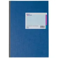 KÖNIG & EBHARDT Geschäftsbuch DIN A4 liniert, blau Softcover