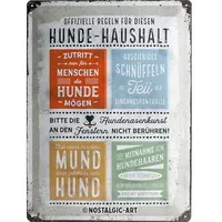 Nostalgic-Art Blechschild, Mehrfarbig, Metall, Rechteckig, 30x40x0.2 cm, Dekoration, Skulpturen